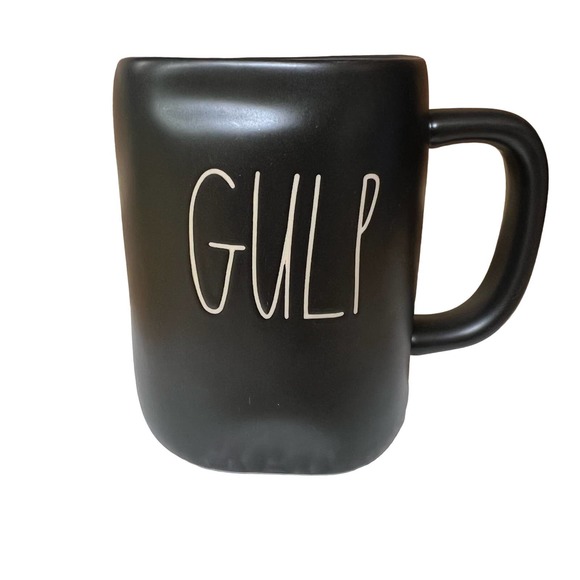 Rae Dunn Gulp Mug‎ Black - Picture 1 of 4